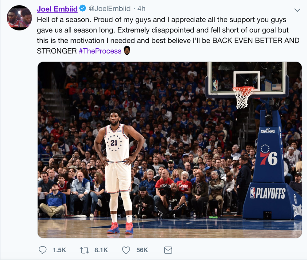 Hậu NBA Playoffs, thánh troll Joel Embiid đã trở lại và còn lợi hại hơn xưa